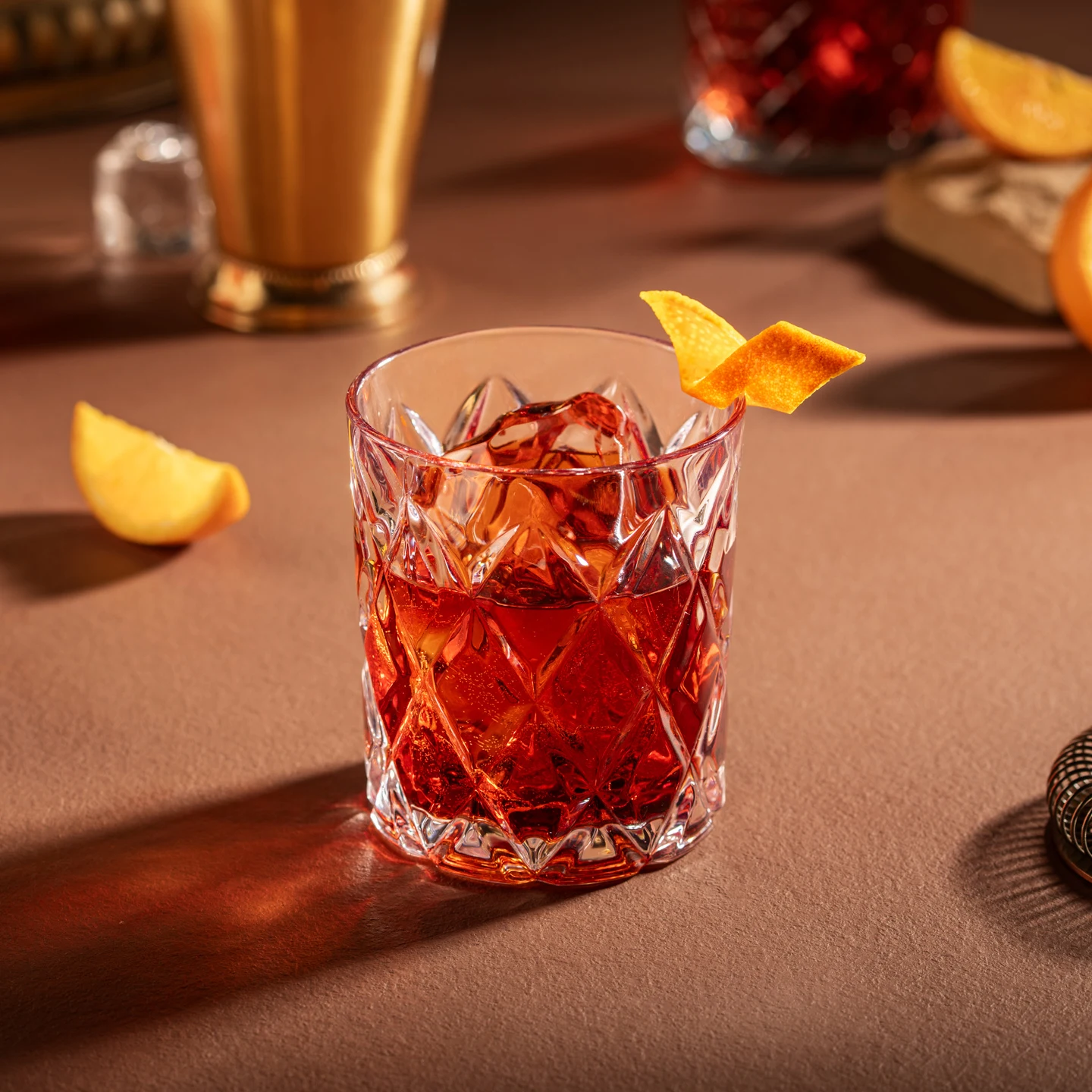 a round of negronis